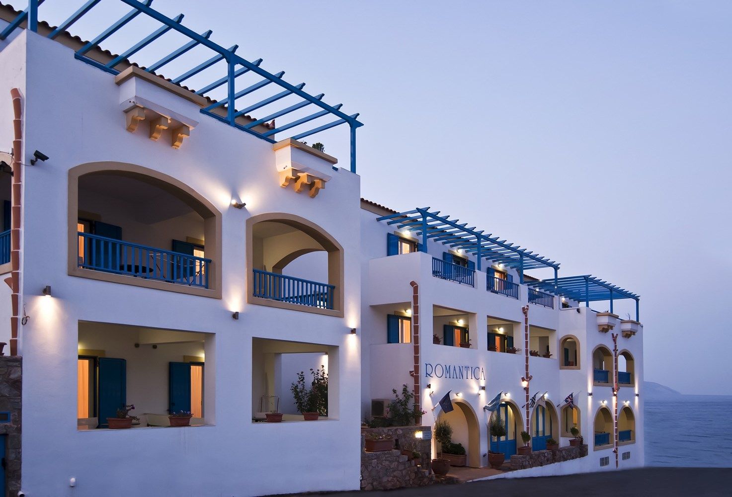 Romantica Hotel Agia Pelagia  ภายนอก รูปภาพ