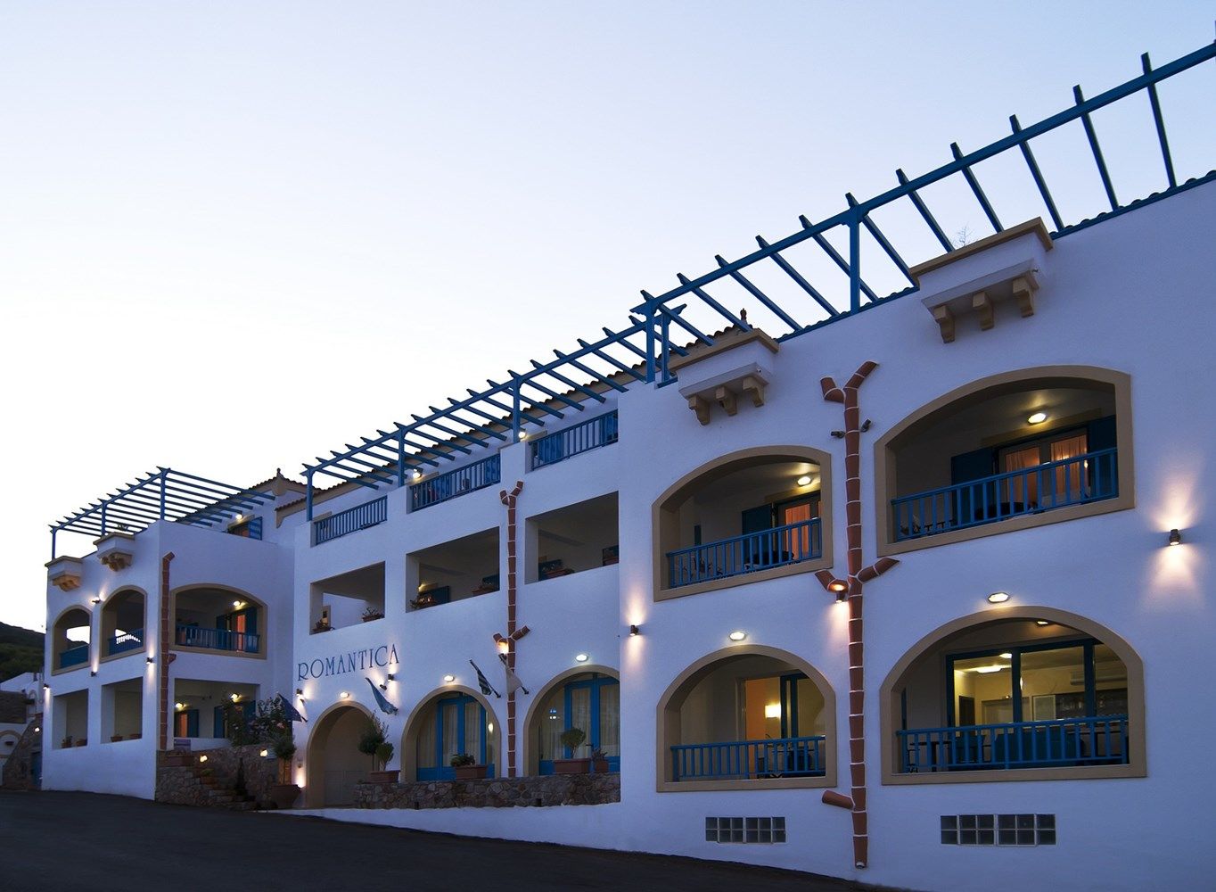 Romantica Hotel Agia Pelagia  ภายนอก รูปภาพ