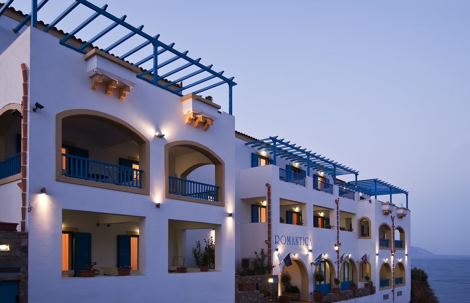 Romantica Hotel Agia Pelagia  ภายนอก รูปภาพ